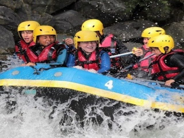Rafting infantil de iniciacion